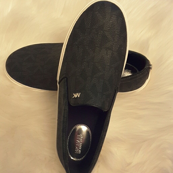 Michael kors Keaton Logo Blk Slip on Sneakers - Picture 5 of 8